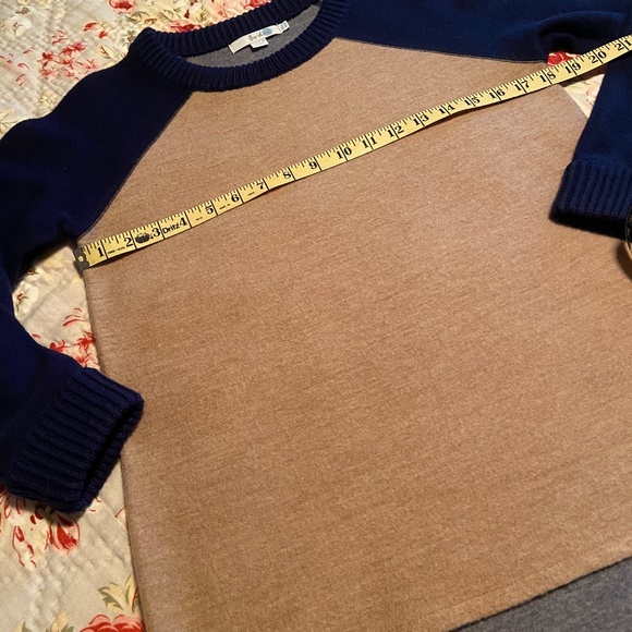 Boden Color-Bocked Sweater, US4, 100% Wool - Picture 7 of 8